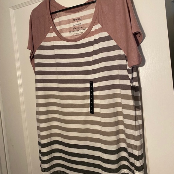torrid Tops - Torrid striped top 1X NWT